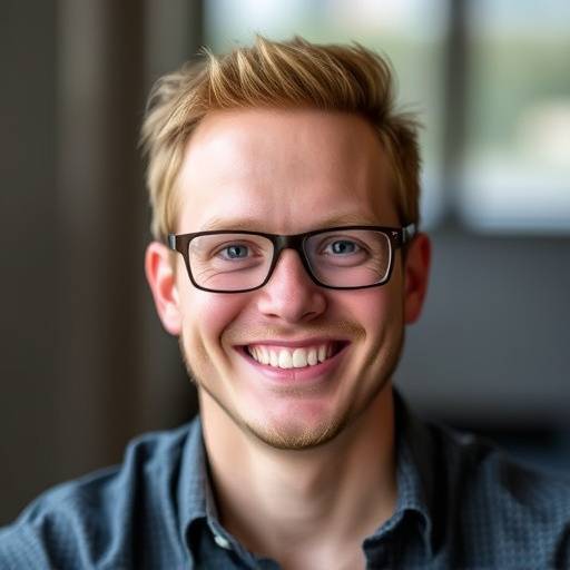 Headshot of Caleb Rivers, improvisation instructor